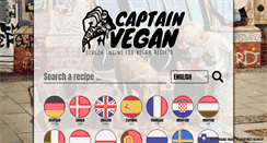Desktop Screenshot of captainvegan.org